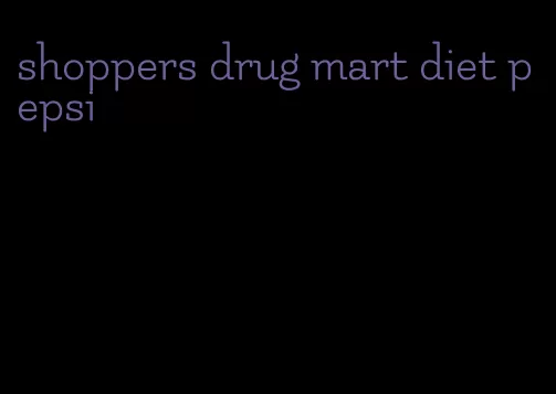 shoppers drug mart diet pepsi